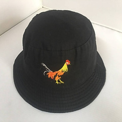 Nón tai bèo con gà trống, vành rộng chống nắng tốt, vải mềm mại thoáng mát dành cho dân chơi gà