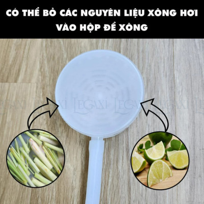 Máy Xông Hơi Khô Bồn Tắm Mini Tại Nhà Spa Khếch Tán Tinh Dầu Body Cơ Thể Hàng Nhập Khẩu Legaxi