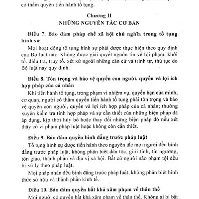 Bộ Luật Tố Tụng Hình Sự Của Nước Cộng Hoà Xã Hội Chủ Nghĩa Việt Nam (2016)