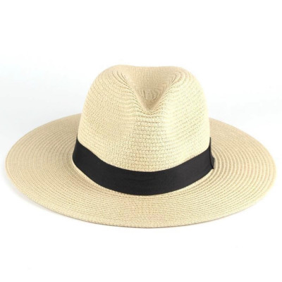 Nón cao bồi phớt mũ cao bồi nam nữ Fedora comboy chất liệu cói Hàng nhập dona24072901