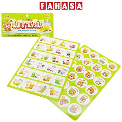 Stickers Gấu & Trà Sữa - Liên Hiệp Thành USGVTS