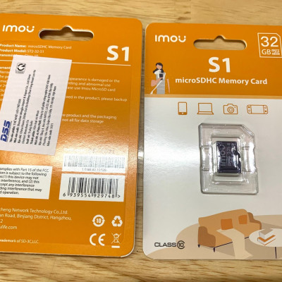Thẻ Nhớ IMOU Micro SD 32Gb cho Camera - Hàng Chính Hãng