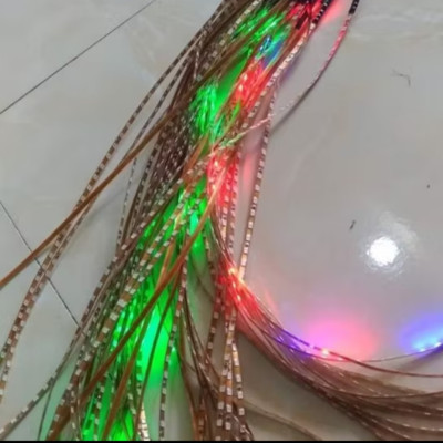 1 DÂY ĐÈN LED DÀI 50CM TRANG TRÍ XE MÁY ÔTÔ NHẤP NHÁY NHIỀU MÀU SẮC CỰC ĐẸP