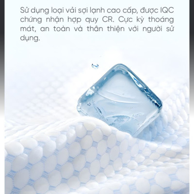 Nệm cao su thiên nhiên than hoạt tính Tatana Cool Grey