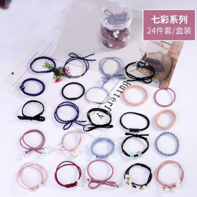 Sét 24 dây buộc tóc cao cấp xuất Nhật HD04