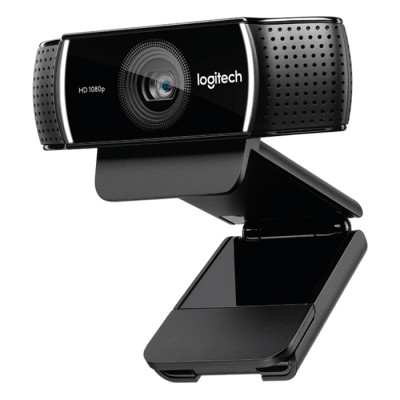 Webcam Logitech C922 Full HD 1080p - 720p/60FPS micro kép to rõ, tự động lấy nét và chỉnh sáng HD, phù hợp PC/ Laptop/ Mac - Hàng chính hãng