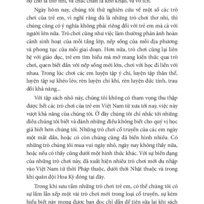 Nếp Cũ - Trẻ Em Chơi - TRE