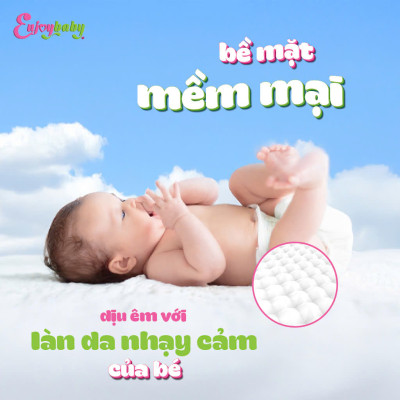 Miếng lót thấm hút tốt cho bé dưới 5kg Enjoy Newborn mềm mại 56 miếng
