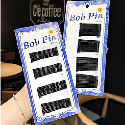 Bộ 60 Chiếc Ghim Kẹp Tóc BOB PIN Nhỏ Gọn Tiện Lợi Kẹp Tóc Mái , Tóc Giả E224