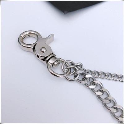 Xích đeo quần 2 tầng khoá tròn cá tính