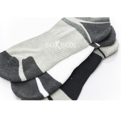 Vớ tất thể thao nam cổ ngắn ELLE ACTIVE ELLE SPORT02