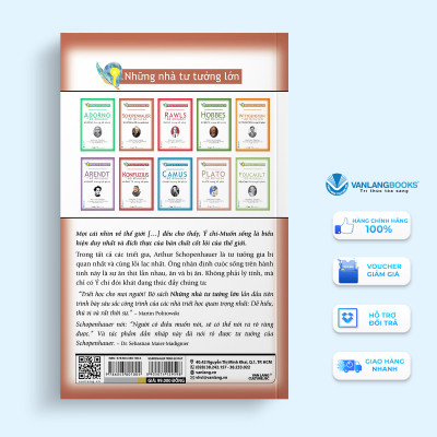 Những Nhà Tư Tưởng Lớn - Schopenhauer In 60 Minuten - Schopenhauer Trong 60 Phút – Vanlangbooks
