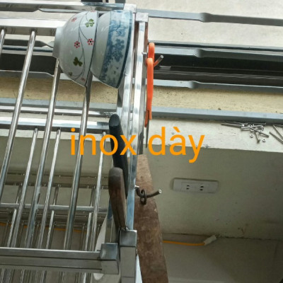 kệ để đồ nhà bếp inox dày kt c 130. d104 .s40 