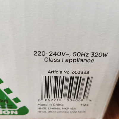 Máy hút ẩm Homebase dung tích 20L cho phòng từ 30-60m2 - Hàng chính hãng