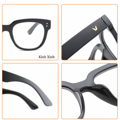 Kính Mắt Thời Trang Wild Wild Mắt Vuông - Hàng Cao Cấp