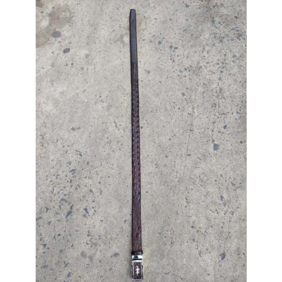 Dây Thắt Lưng Gù Gai Cá Sấu Rất Đẹp TS103B (mặt bạc)