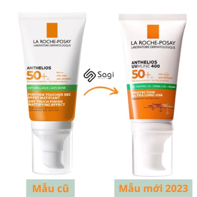 La Roche-Posay - Kem Chống Nắng Làm Đều Màu Da, Kiểm Soát Bóng Nhờn Cho Da Nhạy Cảm  Anthelios XL Tinted Dry Touch Gel - Cream 50ml