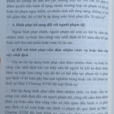 Bình luận Bộ luật Hình sự năm 2015 (Phần hai-Các tội phạm), Chương XVIII, Mục 3: xâm pham trật tự quản lý kinh tế