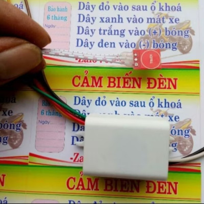 BỘ CẢM BIẾN CHẠM BẬT TẮT ĐÈN XUYÊN QUA NHỰA XE THUẬN TIỆN CHO MỌI NGƯỜI