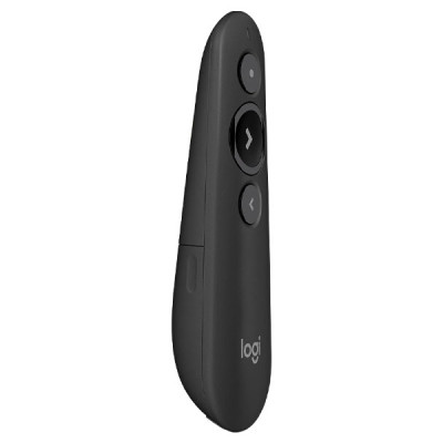 Bút trình chiếu Logitech R500S Bluetooth / Usb 2.4 GHz, con trỏ Laser 20m - Hàng Chính Hãng