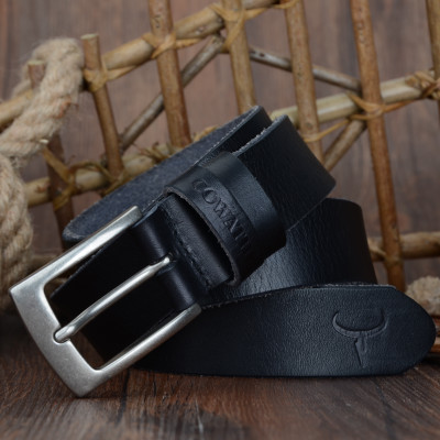 Thắt Lưng Da Bò Chính hãng COWATHER XF018 Đen