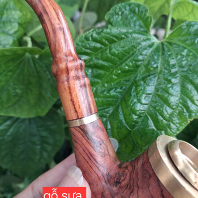 Tẩu sì gà phong cánh lịch lãm đẳng cấp bằng gỗ sưa 