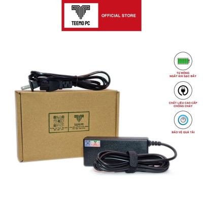 Sạc TeemoPC dùng Tương Thích Cho laptop Sony 90w 4.74a chân kim 6.5mm kèm dây nguồn Hàng Nhập Khẩu