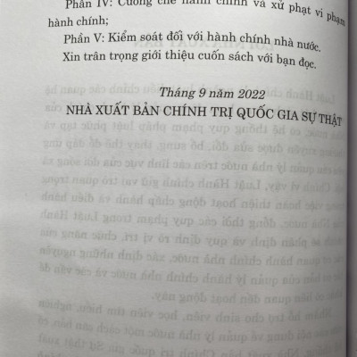 Hướng Dẫn Môn Học Luật Hành Chính Việt Nam 