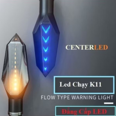 BỘ 2 ĐÈN LED XIN NHAN CHẠY ĐUỔI CỰC ĐẸP MẪU MỚI LẮP XE MÁY
