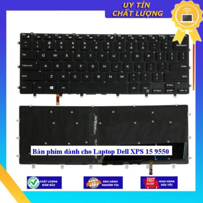 Bàn phím dùng cho Laptop Dell XPS 15 9550 - Hàng Nhập Khẩu New Seal