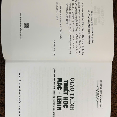 Giáo Trình Triết Học Mác - Lênin (Dành Cho Bậc Đại Học Hệ Không Chuyên Lý Luận Chính Trị)