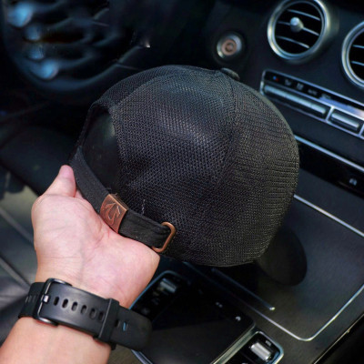 Nón kết, mũ lưỡi trai Ông Địa 79 vải kaki phối lưới form đẹp thời trang đường phố