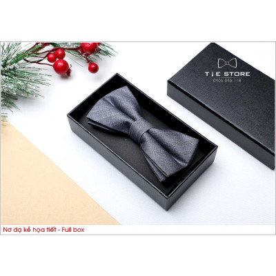 NHIỀU MẪU Nơ Đeo Cổ Nam Chú Rể Chất Dạ Kẻ Cao Cấp, Nơ Nam Đẹp, Nơ MC Ca Sỹ - Full box