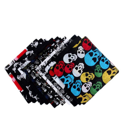 Bộ sưu tập khăn bandana street style họa tiết đầu lâu các loại (54x54cm)