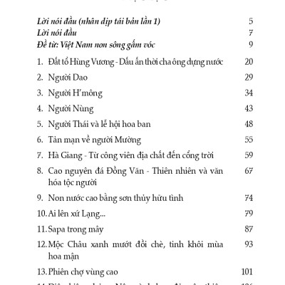 Cẩm nang du lịch: Việt Nam Non Sông Gấm Vóc - Miền Bắc (Tái bản có sửa chữa, bổ sung)