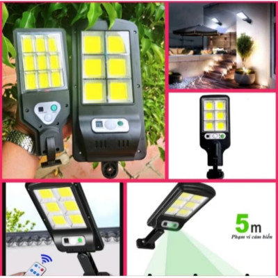 1 ĐÈN LED TRANG TRÍ CHIẾU SÁNG 6 TIM LED 150W NĂNG LƯỢNG CẢM BIẾN