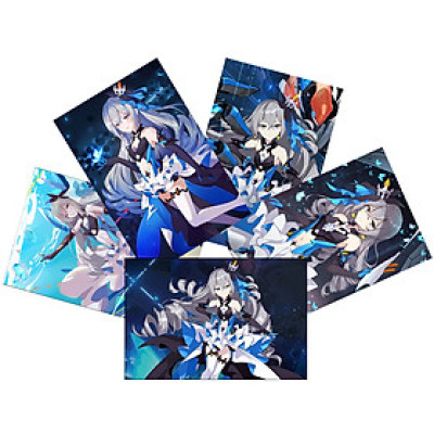 Tranh Poster Darling in the FranXX A4 combo 5 tấm khác nhau