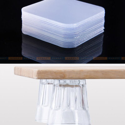 Miếng Keo Acrylic Siêu Dính 2 mặt Trong Suốt 2 Lớp Keo Dày 1.5mm Dán Tường Chống Thấm Nước Tiện Lợi