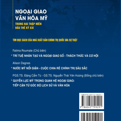 Ngoại giao văn hóa Mỹ trong hai thập niên đầu thế kỷ XXI (bản in 2024)
