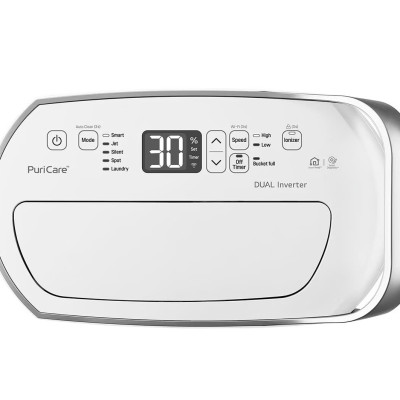 [GIÁ TẠI KHO] Máy hút ẩm LG Chính Hãng Dual Inverter 19L (Trắng) - MD19GQGE0 - Hàng chính hãng LG