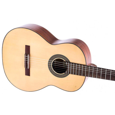 Đàn guitar classic DC300 ghitar chơi nhạc cổ điển đệm hát full solid gỗ hồng đào bắc phi âm thanh tốt sử dụng lâu dài - Duy Guitar