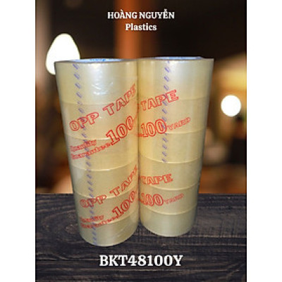 BĂNG KEO TRONG siêu dính 4,8cm - 100Y | Băng dính giá rẻ siêu đẹp