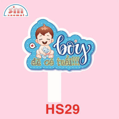 Hashtag cầm tay sinh nhật