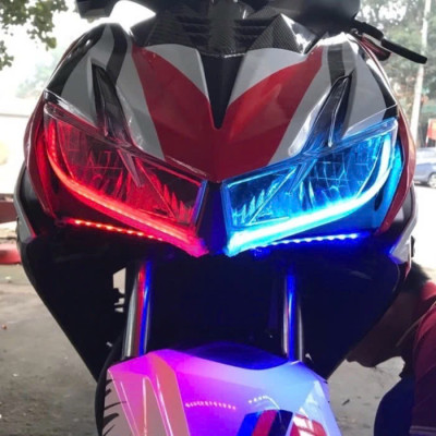 Bộ 2 Dây Đèn LED Mí Xinhan Kiểu Audi Hiệu Ứng Đèn Độc Đáo - Đồ Chơi Xe Máy và Ô Tô Loại Tốt