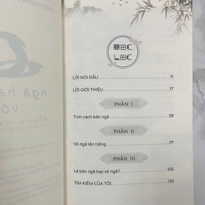 Sách - Ngã Hay Vô Ngã - 40 lí do để vượt qua chính mình, tìm thấy bình yêu trong tâm trí