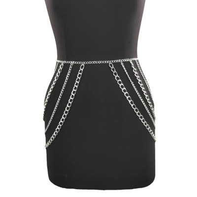 Belt xích nịt xích body chain thắt lưng và phối đai áo sang chảnh ấn tượng siêu tôn dáng cá tính unisex