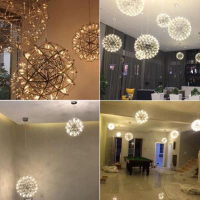 Đèn thả cầu sao kích tấc 30cm - 40cm