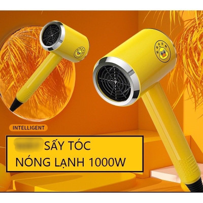 Sấy tóc con vịt vàng mini , phụ kiện làm đẹp không thể thiếu của chị e phụ nữ