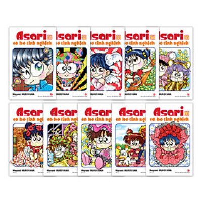 Asari - Cô Bé Tinh Nghịch Tập 51 – Tập 60 (10 Cuốn) [Tái Bản 2024]