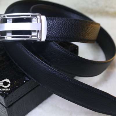 Dây nịt nam - Thắt lưng nam da thật cao cấp khóa tự động MTA003GN - CRATHERF
